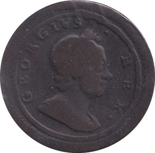 1719 FARTHING (FINE) - FARTHING - Cambridgeshire Coins
