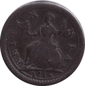 1719 FARTHING ( GF ) - FARTHING - Cambridgeshire Coins