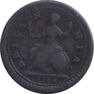 1719 FARTHING ( GF ) - FARTHING - Cambridgeshire Coins
