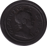 1719 FARTHING ( VF ) - FARTHING - Cambridgeshire Coins