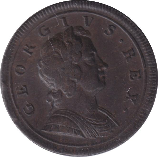 1719 HALFPENNY ( GVF ) - HALFPENNY - Cambridgeshire Coins