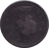 1719 PENNY GEORGE I ( GF ) - PENNY - Cambridgeshire Coins