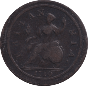 1719 PENNY GEORGE I ( GF ) - PENNY - Cambridgeshire Coins