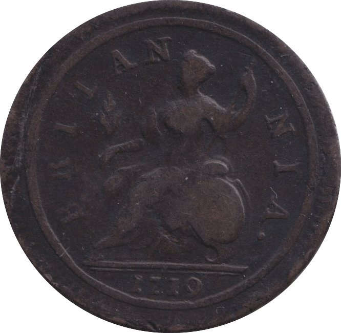 1719 PENNY GEORGE I ( GF ) - PENNY - Cambridgeshire Coins