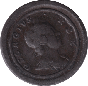 1720 FARTHING ( FINE ) - FARTHING - Cambridgeshire Coins