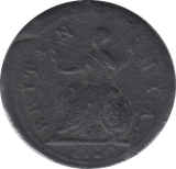 1720 FARTHING ( FINE ) - FARTHING - Cambridgeshire Coins