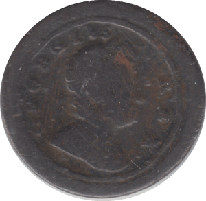 1720 FARTHING ( FINE ) - FARTHING - Cambridgeshire Coins