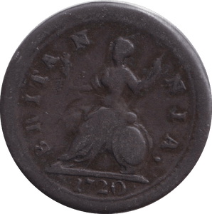 1720 FARTHING ( FINE ) - FARTHING - Cambridgeshire Coins