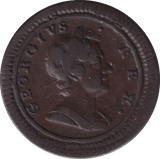 1720 FARTHING ( VF ) - FARTHING - Cambridgeshire Coins