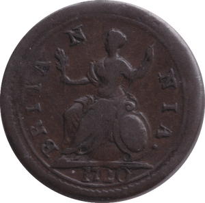 1720 FARTHING ( VF ) - FARTHING - Cambridgeshire Coins
