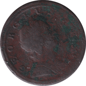 1720 HALFPENNY ( FINE ) - HALFPENNY - Cambridgeshire Coins