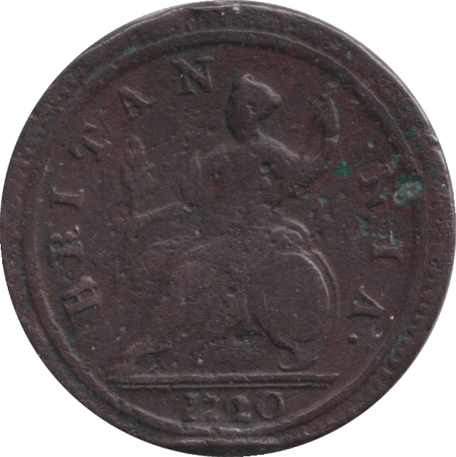 1720 HALFPENNY ( FINE ) - HALFPENNY - Cambridgeshire Coins