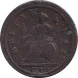 1720 HALFPENNY ( FINE ) - HALFPENNY - Cambridgeshire Coins