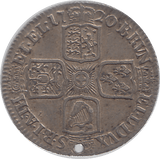 1720 SHILLING ( GVF ) HOLED - Shilling - Cambridgeshire Coins