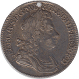 1720 SHILLING ( GVF ) HOLED - Shilling - Cambridgeshire Coins