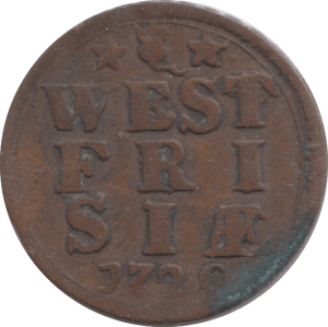 1720 WEST FRISER DUIT - WORLD COINS - Cambridgeshire Coins