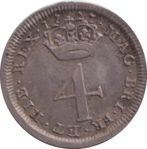 1721 MAUNDY FOURPENCE ( GVF ) - MAUNDY FOURPENCE - Cambridgeshire Coins