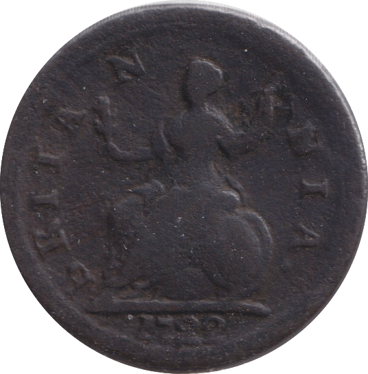 1722 FARTHING ( GF ) - FARTHING - Cambridgeshire Coins
