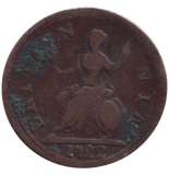 1722 FARTHING ( NF ) - FARTHING - Cambridgeshire Coins
