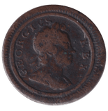 1722 FARTHING ( NF ) - FARTHING - Cambridgeshire Coins
