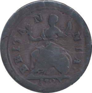 1723 FARTHING ( FINE ) - FARTHING - Cambridgeshire Coins