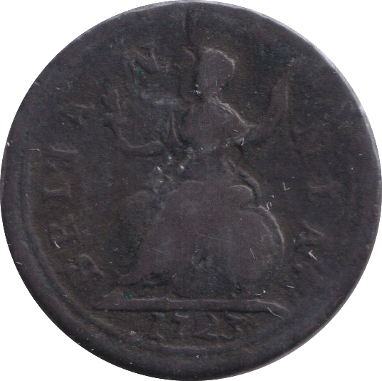 1723 FARTHING ( FINE ) - FARTHING - Cambridgeshire Coins