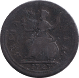 1723 FARTHING ( FINE ) - FARTHING - Cambridgeshire Coins