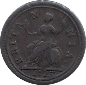 1723 FARTHING ( VF ) - FARTHING - Cambridgeshire Coins