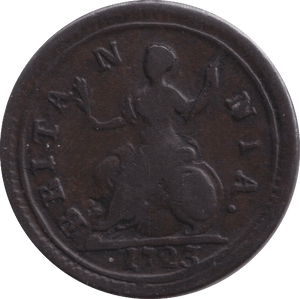 1723 FARTHING ( VF ) - FARTHING - Cambridgeshire Coins