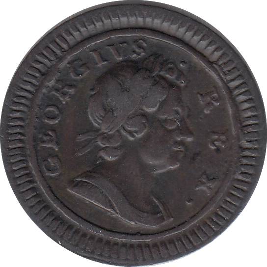 1723 FARTHING ( VF ) - FARTHING - Cambridgeshire Coins
