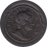 1723 FARTHING ( VF ) - FARTHING - Cambridgeshire Coins