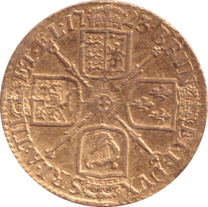 1723 GOLD FULL GUINEA ( GVF ) - GUINEAS - Cambridgeshire Coins