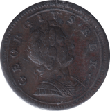 1723 HALFPENNY ( VF ) - HALFPENNY - Cambridgeshire Coins
