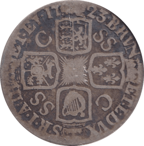 1723 SHILLING ( FIAIR ) - SHILLING - Cambridgeshire Coins