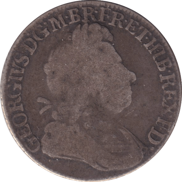 1723 SHILLING ( FINE ) - SHILLING - Cambridgeshire Coins