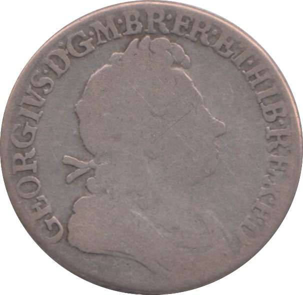 1723 SHILLING ( FINE ) - SHILLING - Cambridgeshire Coins