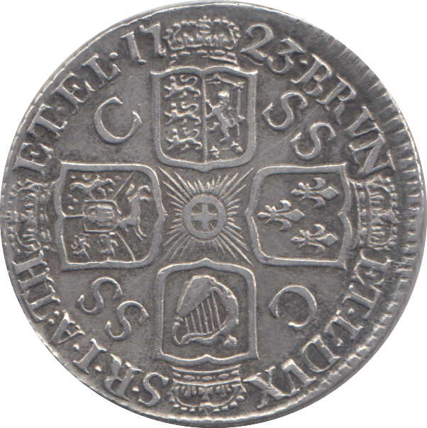 1723 SHILLING ( GVF ) - SHILLING - Cambridgeshire Coins