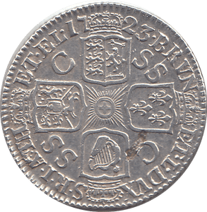 1723 SHILLING ( GVF ) - Shilling - Cambridgeshire Coins