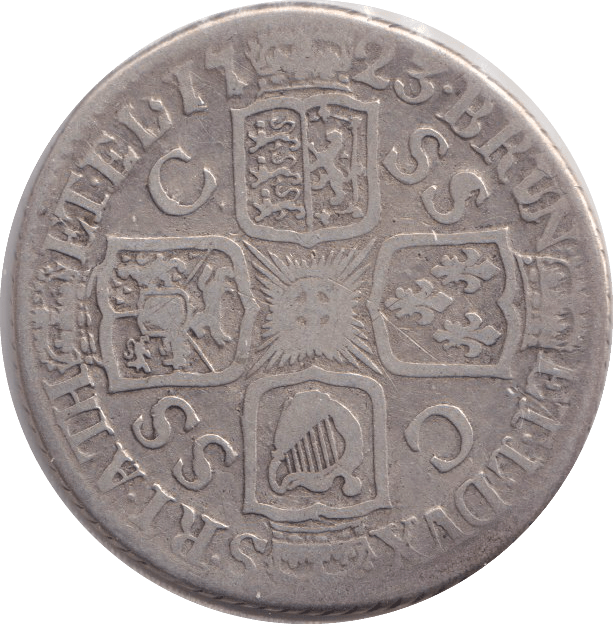 1723 SHILLING ( NF ) - SHILLING - Cambridgeshire Coins