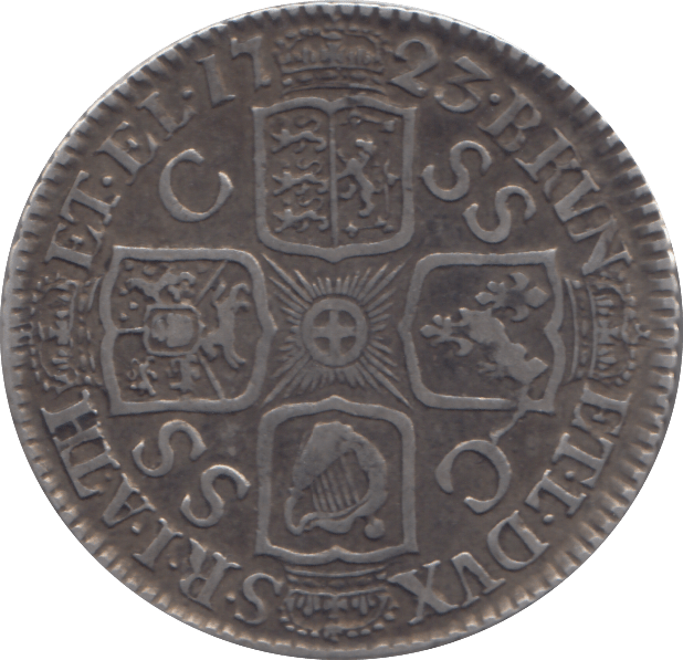 1723 SHILLING ( VF ) - SHILLING - Cambridgeshire Coins