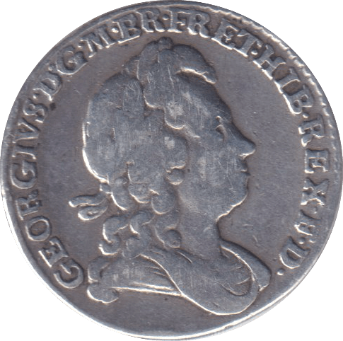 1723 SIXPENCE ( FINE ) - SIXPENCE - Cambridgeshire Coins