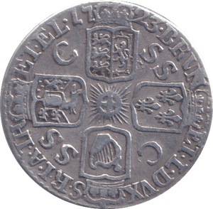 1723 SIXPENCE ( FINE ) - SIXPENCE - Cambridgeshire Coins