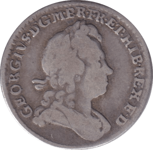 1723 SIXPENCE ( FINE ) - SIXPENCE - Cambridgeshire Coins
