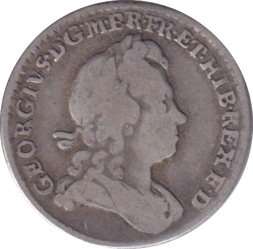 1723 SIXPENCE ( FINE ) - SIXPENCE - Cambridgeshire Coins