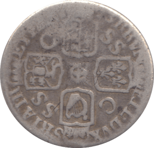 1723 SIXPENCE ( FINE ) - SIXPENCE - Cambridgeshire Coins