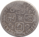 1723 SIXPENCE ( FINE ) - SIXPENCE - Cambridgeshire Coins