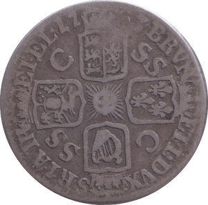 1723 SIXPENCE ( FINE ) - SIXPENCE - Cambridgeshire Coins
