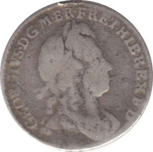 1723 SIXPENCE ( FINE ) - SIXPENCE - Cambridgeshire Coins