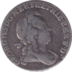 1723 SIXPENCE ( GF ) - SIXPENCE - Cambridgeshire Coins