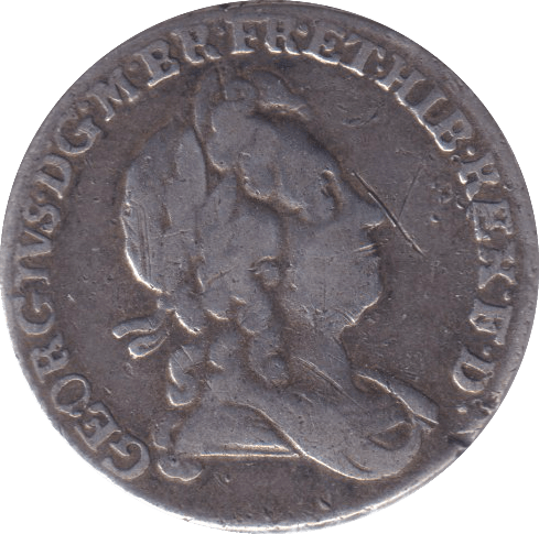 1723 SIXPENCE ( GF ) - SIXPENCE - Cambridgeshire Coins